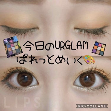 UR GLAM　BLOOMING EYE COLOR PALETTE/U R GLAM/アイシャドウパレットを使ったクチコミ（1枚目）