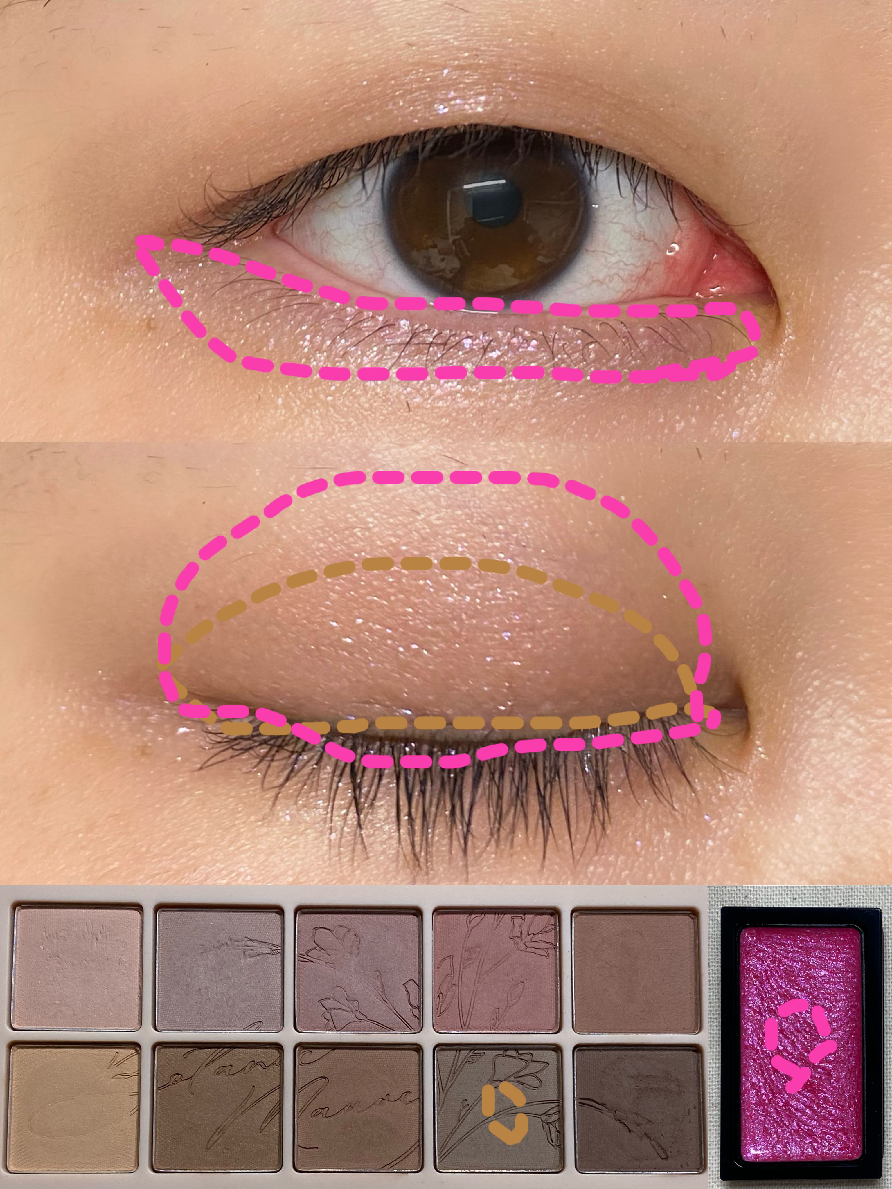 カネボウ ジェルジェムクラッシュ/KANEBO/ジェル・クリームアイシャドウを使ったクチコミ（2枚目）