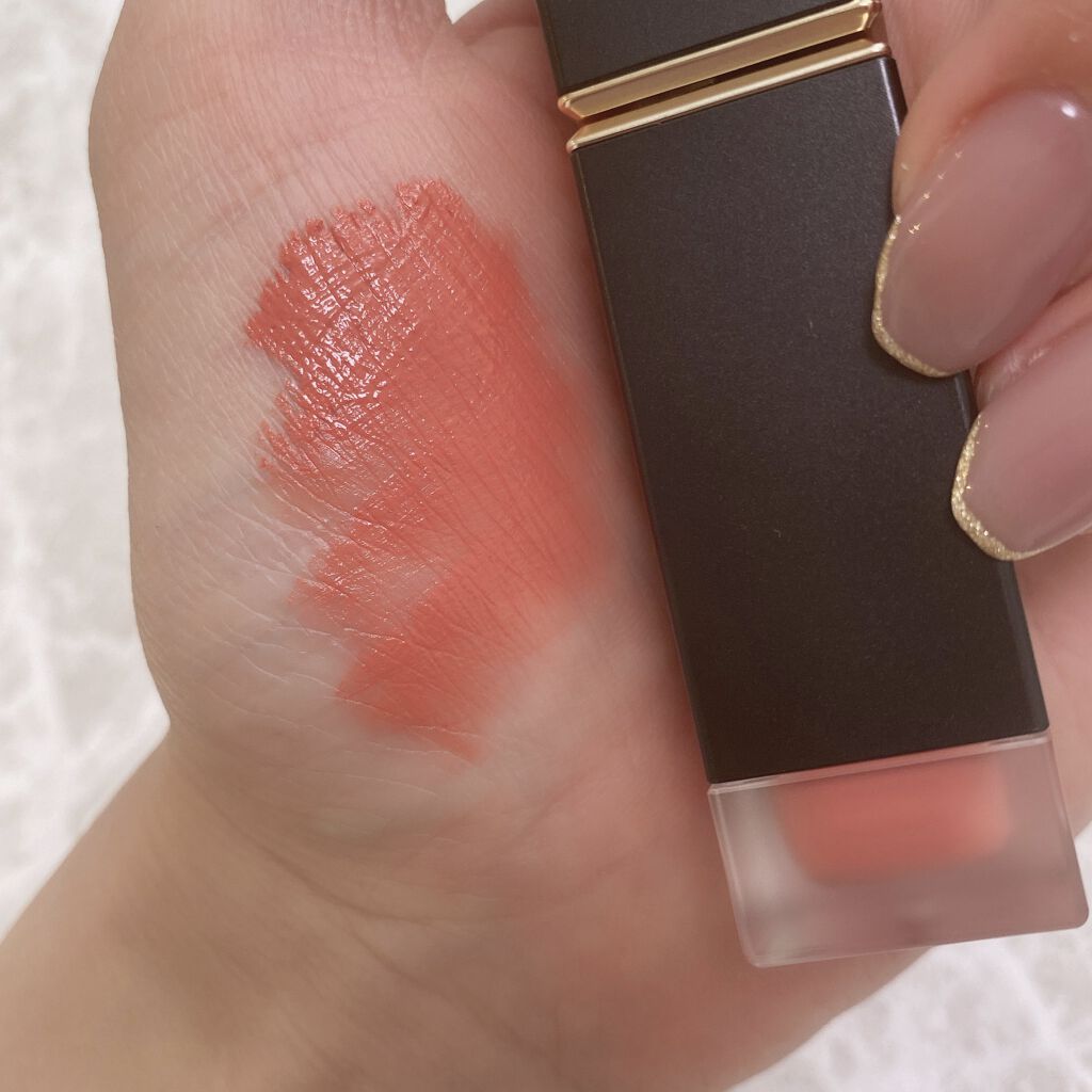 コンフォート リップ フルイド フォグ 04 華霜 -HANASHIMO/SUQQU/口紅を使ったクチコミ（2枚目）