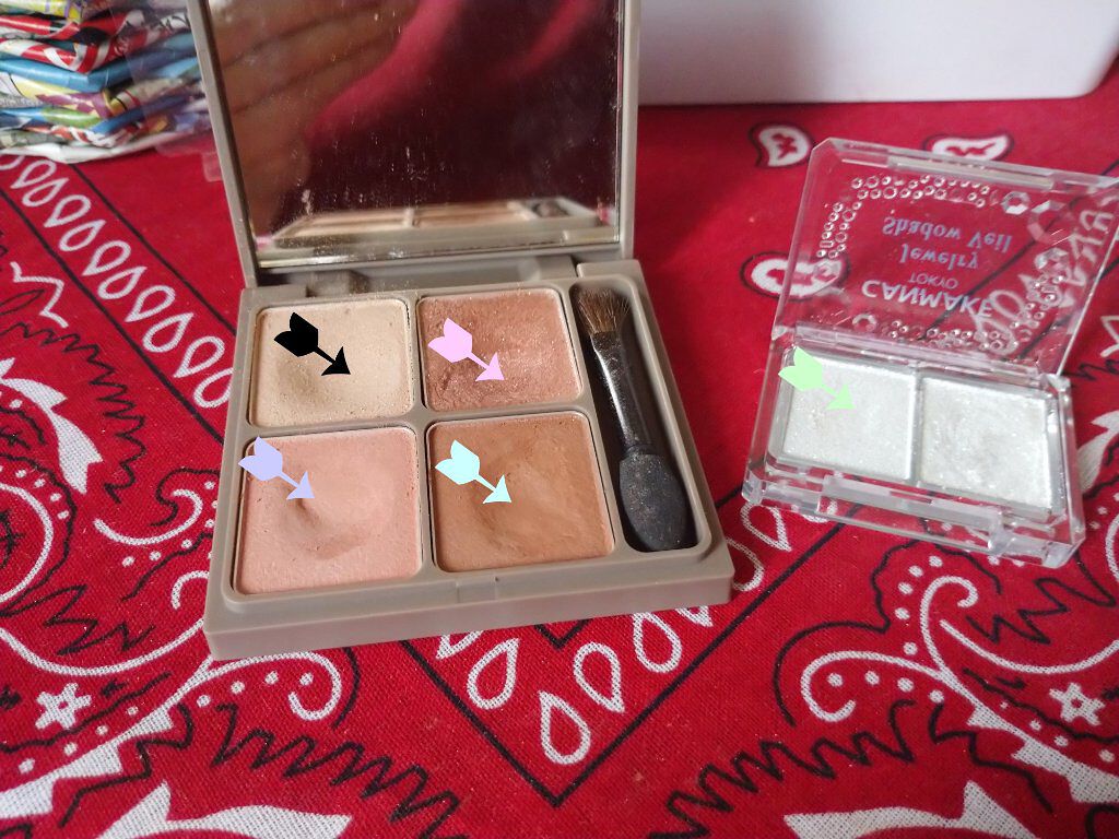 インザミラーアイパレット/Ririmew/アイシャドウパレットを使ったクチコミ（1枚目）