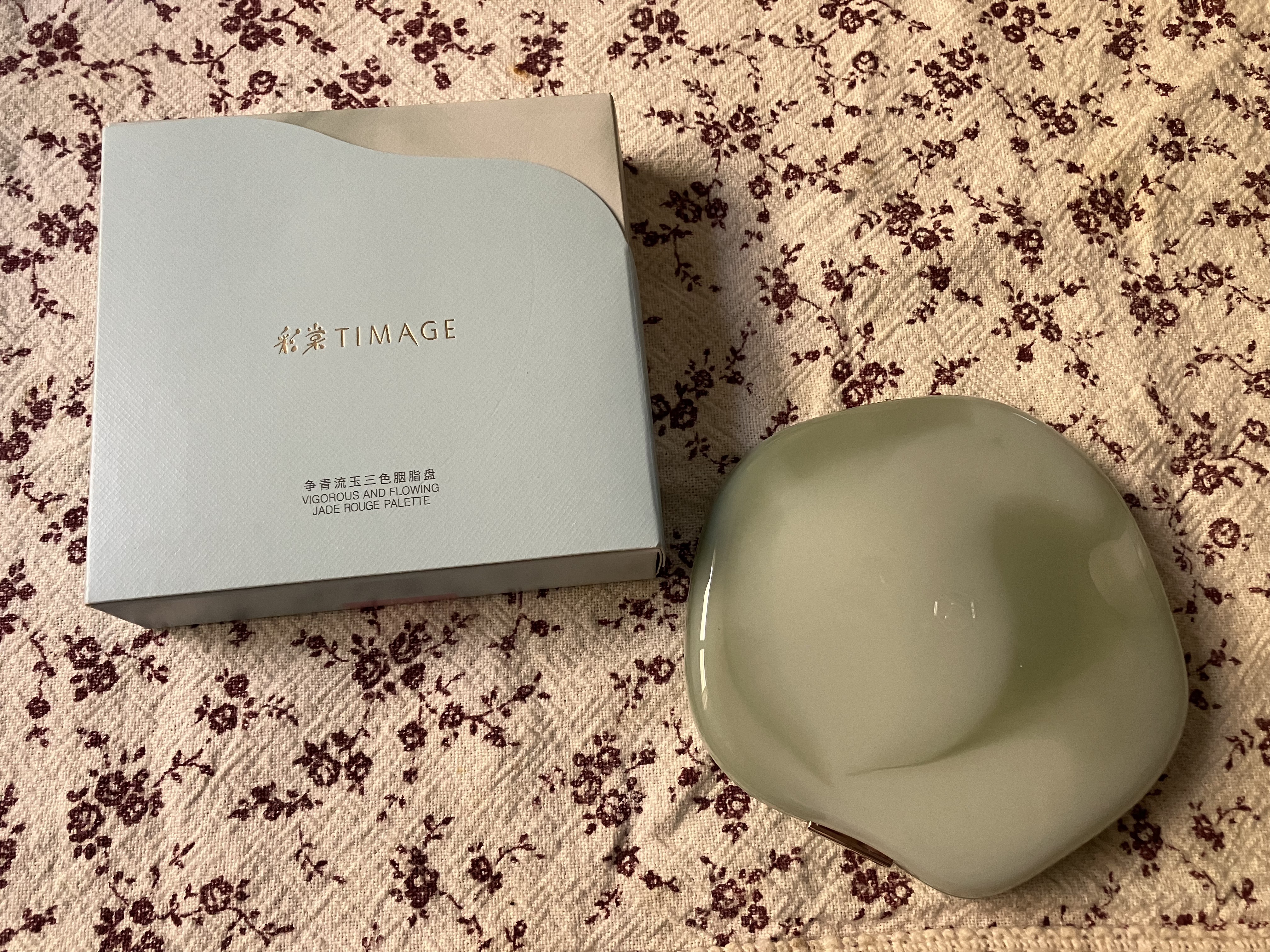 TIMAGE  3色チークパレット 01 堇色系/TIMAGE/パウダーチークを使ったクチコミ（2枚目）