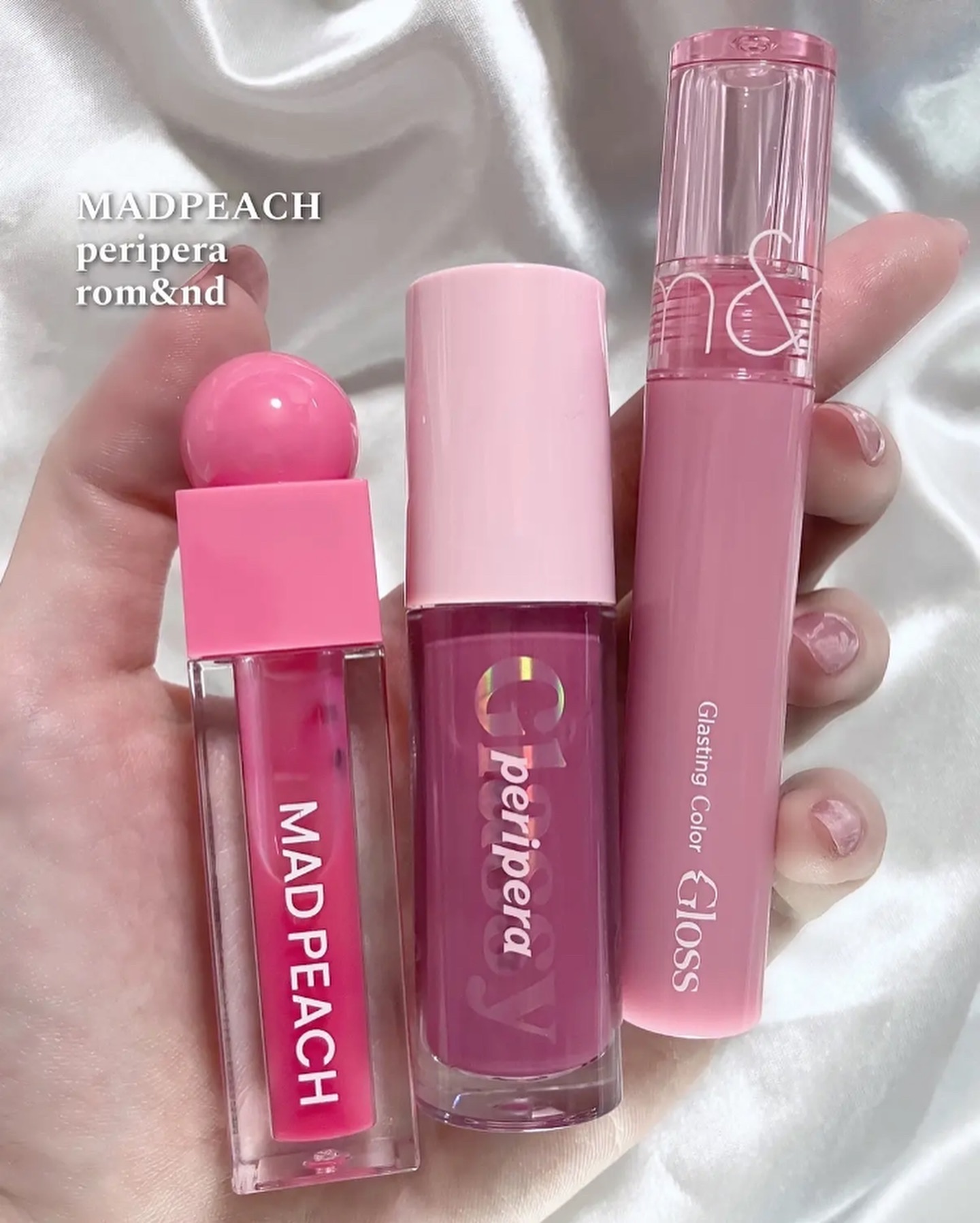 インク グラスティング リップ グロス/PERIPERA/リップグロスを使ったクチコミ（2枚目）