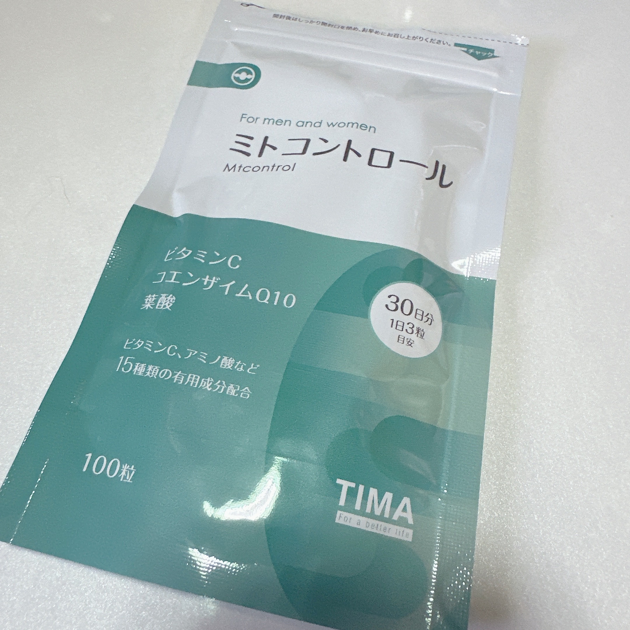 ミトコントロール/TIMA Tokyo/美容サプリメントを使ったクチコミ（2枚目）