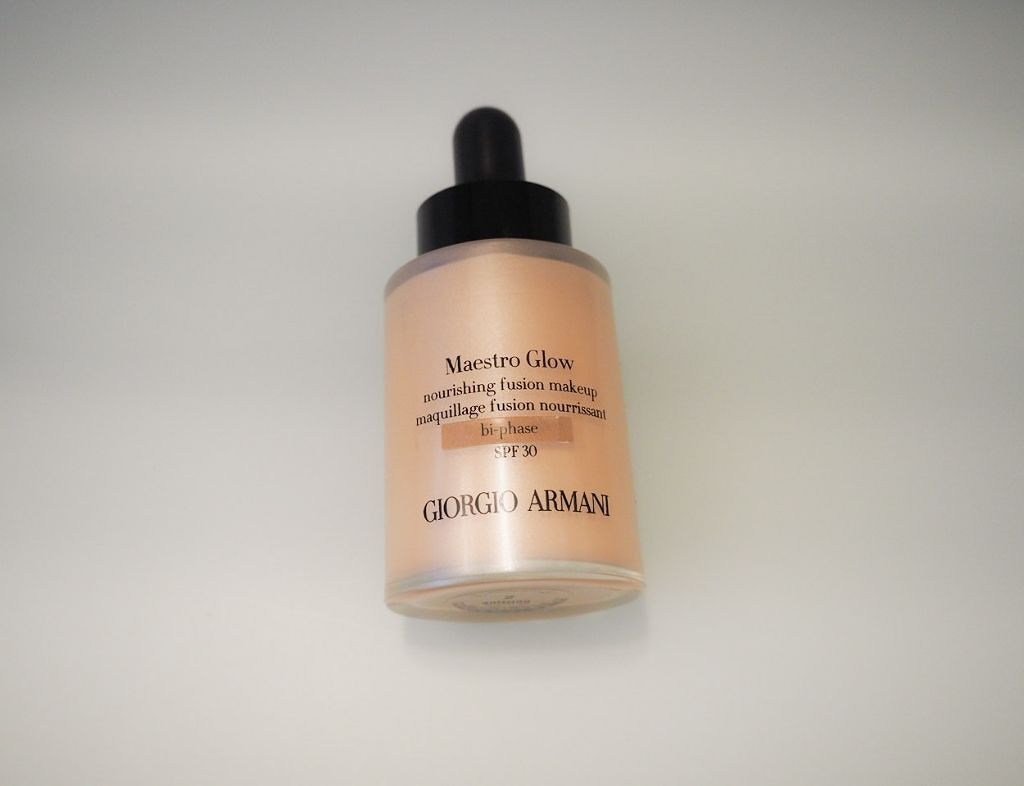 マエストロ グロー ファンデーション/ジョルジオ アルマーニ ビューティ/リキッドファンデーションを使ったクチコミ(1枚目)