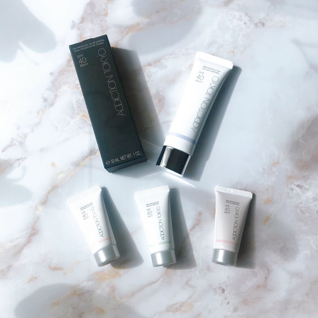 アディクション スキンプロテクター カラーコントロール SPF 40 PA+++/ADDICTION/化粧下地を使ったクチコミ（3枚目）