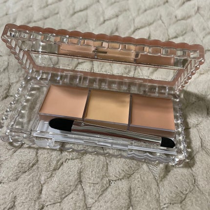 カラーミキシングコンシーラー/キャンメイク/パレットコンシーラーを使ったクチコミ(4枚目)