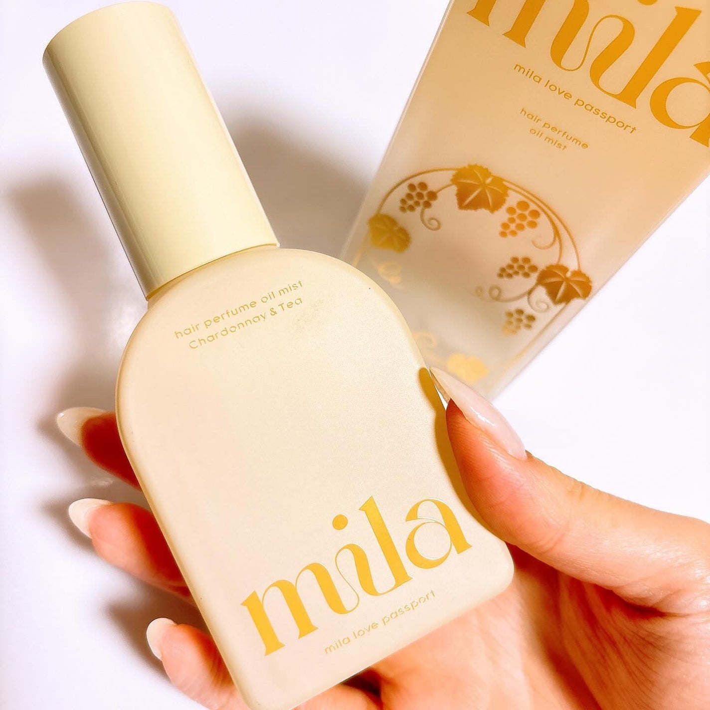 ミラ パフューム オイル ミスト/ラブパスポート/ヘアオイルを使ったクチコミ(3枚目)