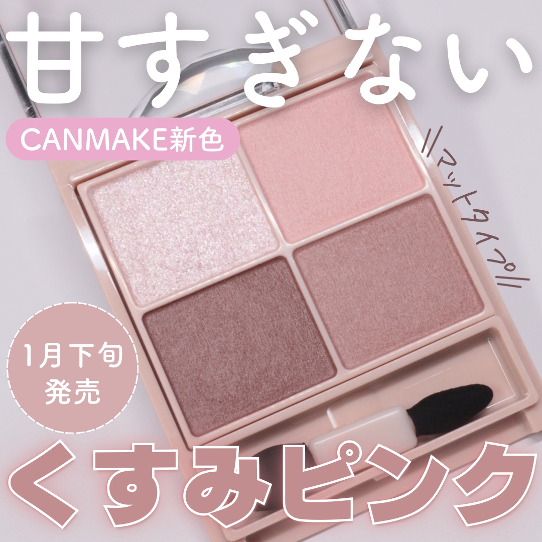 シルキースフレアイズ（マットタイプ）/キャンメイク/アイシャドウパレットを使ったクチコミ（1枚目）