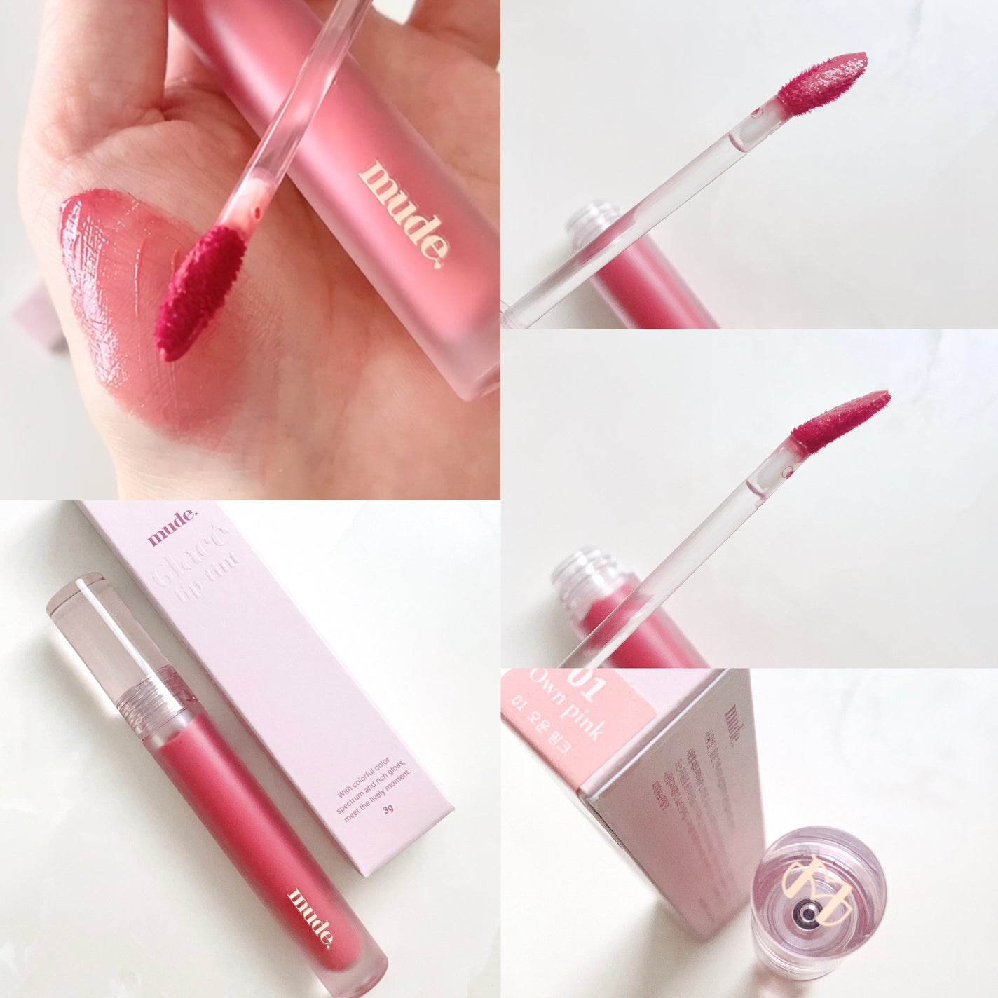 グラッセリップティント/mude/リップティントを使ったクチコミ(4枚目)