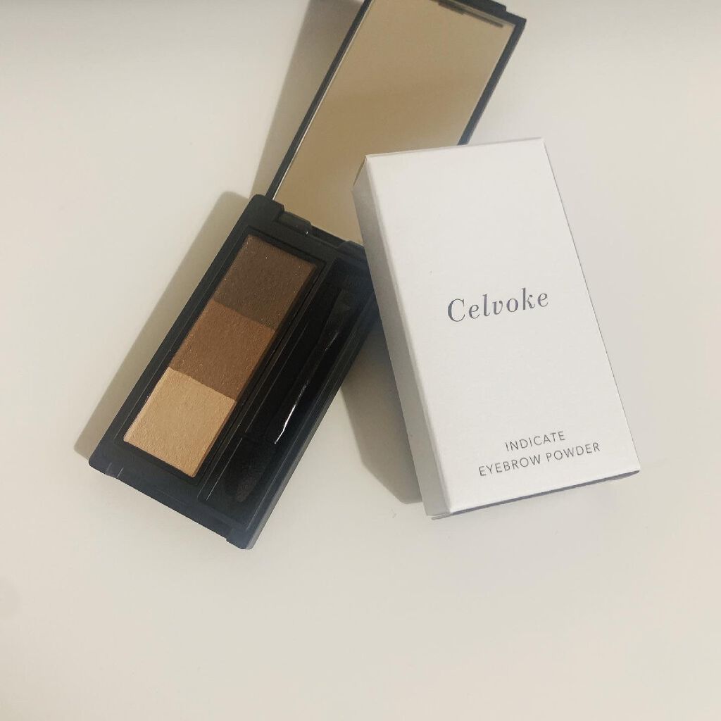 セルヴォーク インディケイトアイブロウパウダー/Celvoke/パウダーアイブロウを使ったクチコミ（1枚目）