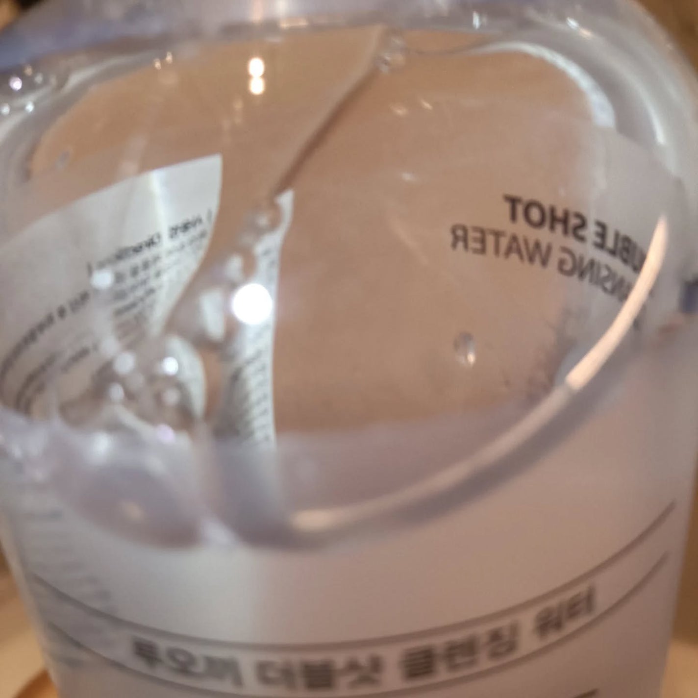 ダブルショットクレンジングウォーター/LUOKI/クレンジングウォーターを使ったクチコミ(3枚目)