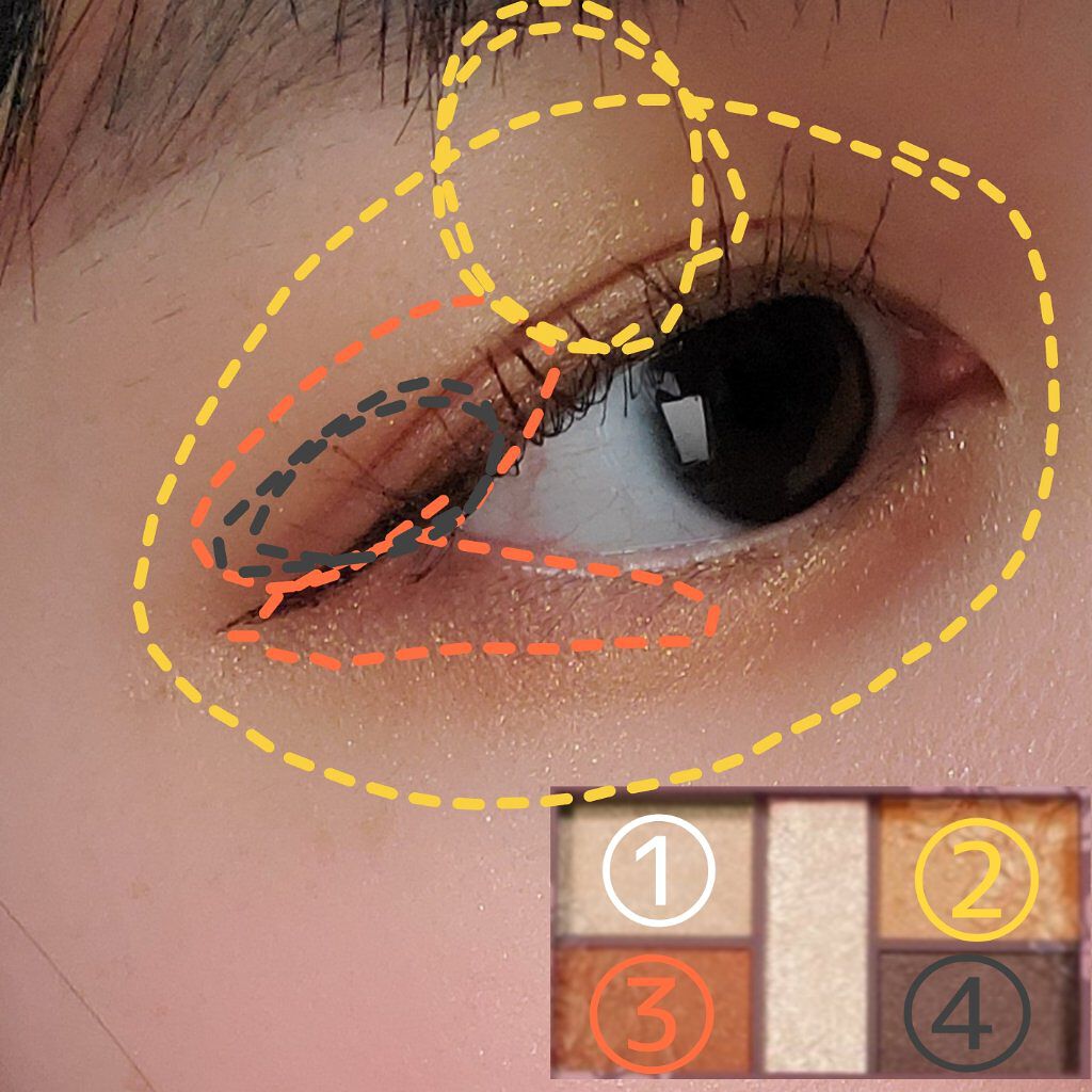 パーフェクトスタイリストアイズ/キャンメイク/アイシャドウパレットを使ったクチコミ（2枚目）