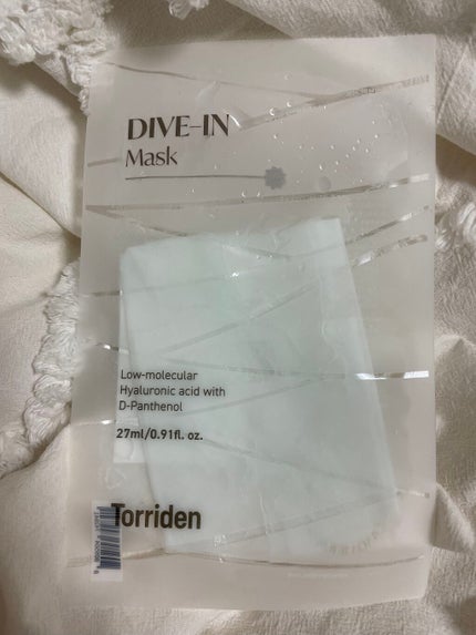 トリデン ダイブインマスクパック/Torriden/シートマスク・パックを使ったクチコミ(1枚目)
