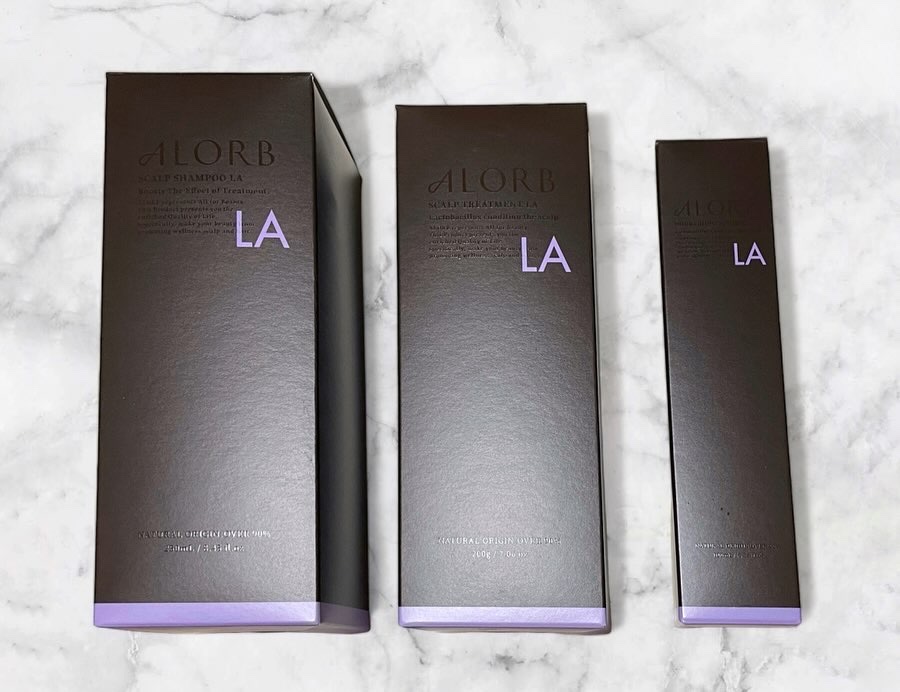 スキャルプシャンプーLA／トリートメントLA/ALORB/サロンシャンプーを使ったクチコミ（2枚目）