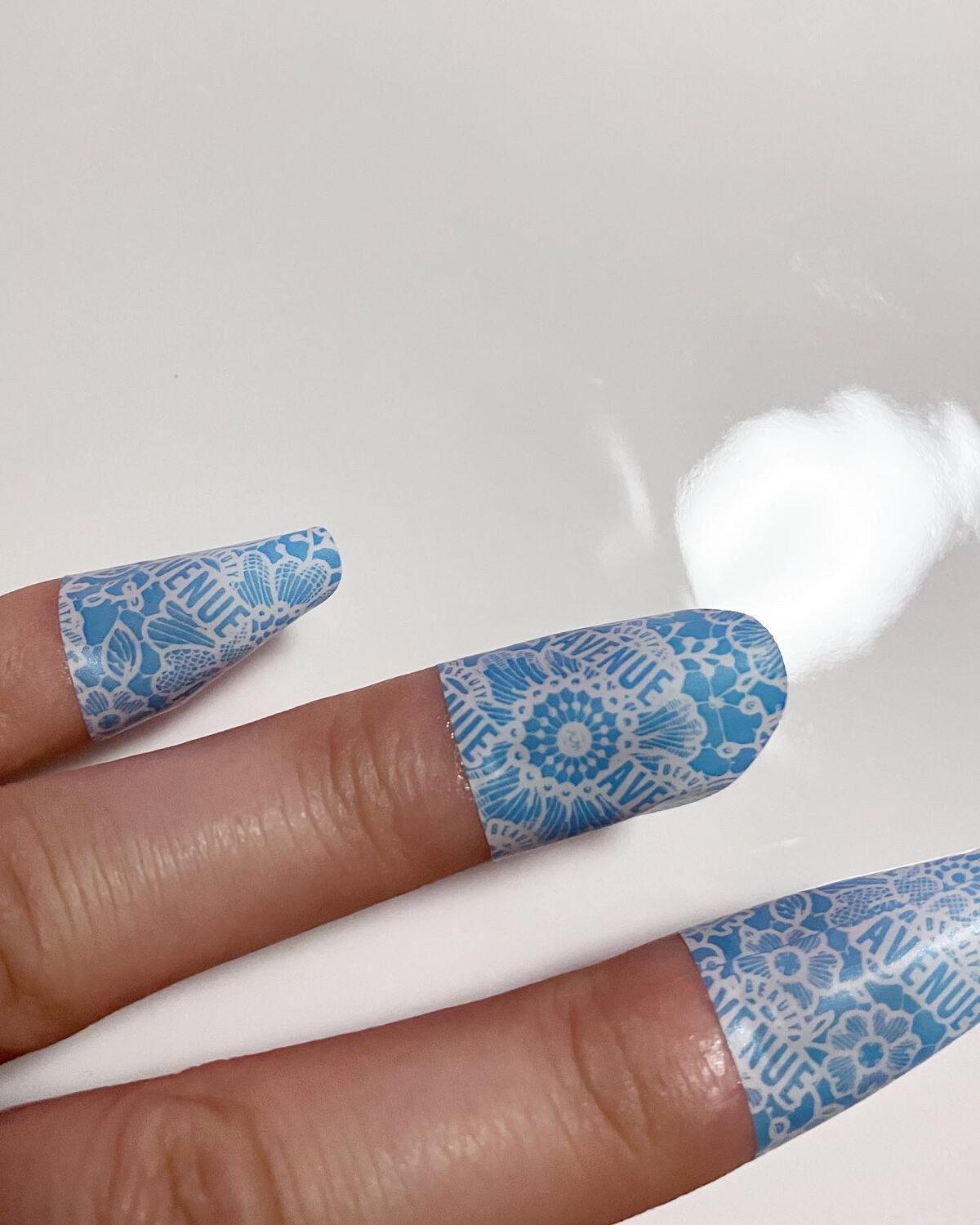 リアルジェルネイルシール/BEAUTY AVENUE/ネイルシールを使ったクチコミ（2枚目）