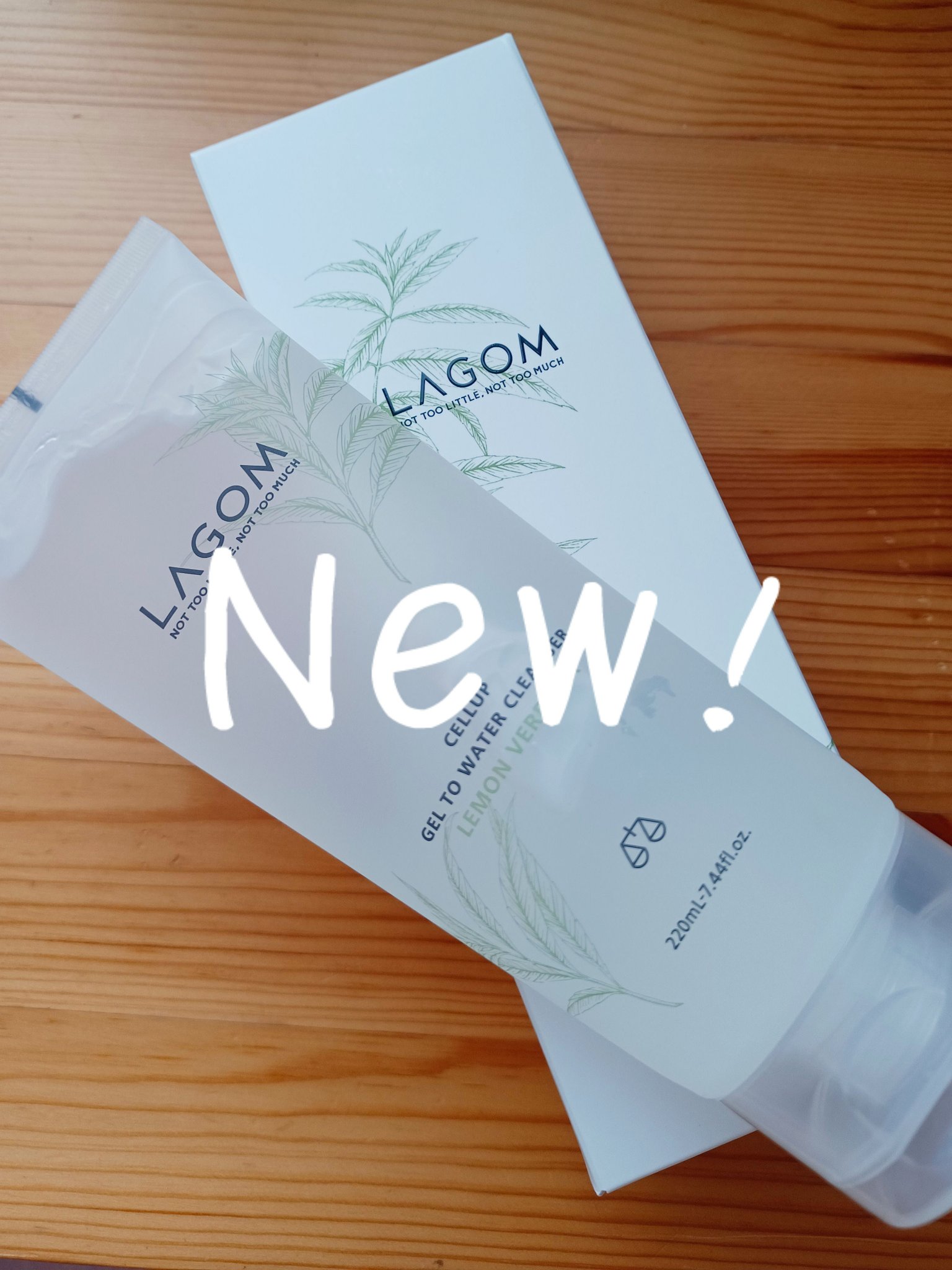 ラゴム ジェルトゥウォーター クレンザー(LV)(朝用洗顔)/LAGOM /その他洗顔料を使ったクチコミ（2枚目）