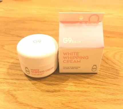 WHITE WHIPPING CREAM(ウユクリーム)/G9SKIN/化粧下地を使ったクチコミ(1枚目)