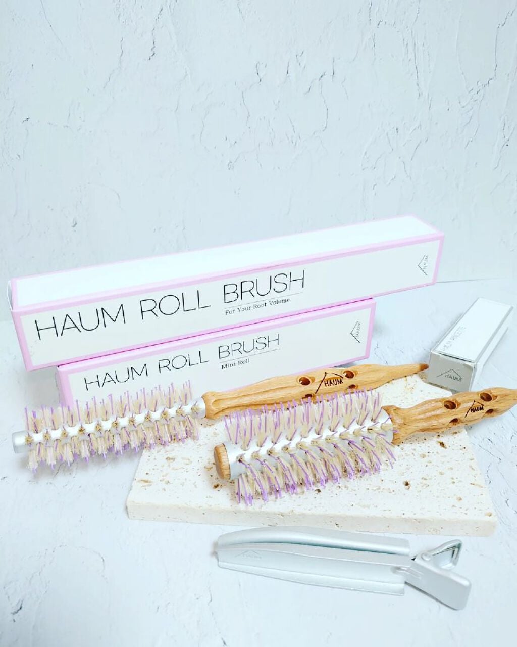 ロールブラシ/HAUM/ヘアブラシを使ったクチコミ(1枚目)