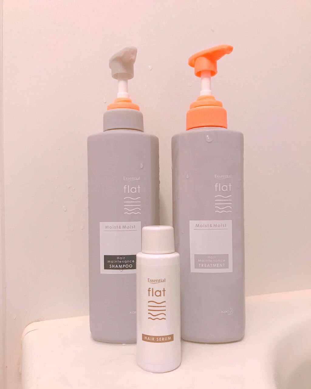 くせ・うねりときほぐしセラム/エッセンシャル flat/ヘアオイルを使ったクチコミ(1枚目)