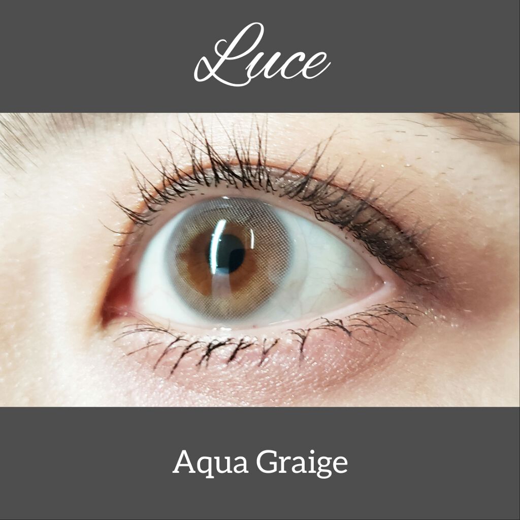 LUCE(ルーチェ)/LUCE/カラーコンタクトレンズを使ったクチコミ(1枚目)
