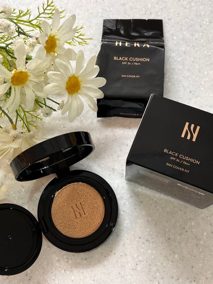 ブラック クッション/HERA/クッションファンデーションを使ったクチコミ(5枚目)