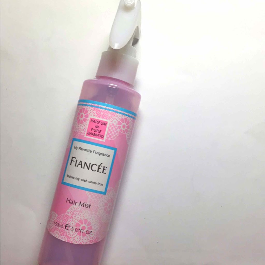 フレグランスヘアミスト ピュアシャンプーの香り/フィアンセ/ヘアミストを使ったクチコミ（1枚目）