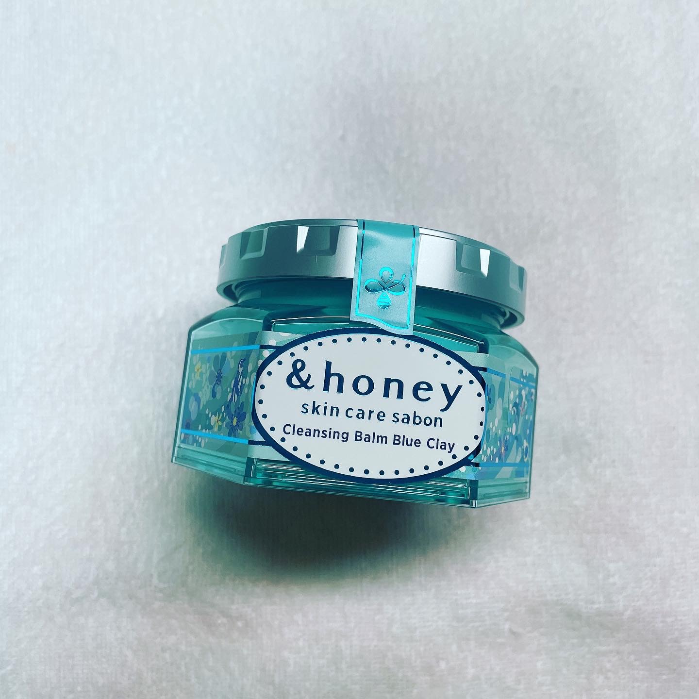 アンドハニー サボン クレンジングバーム ブルークレイ/&honey/クレンジングバームを使ったクチコミ（1枚目）