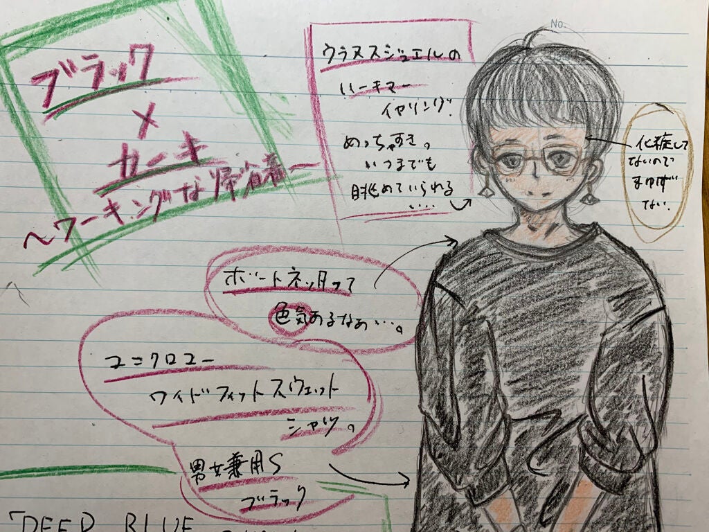 クロミミ on LIPS 「#クロミミ的コンビワーキングパンツっていいよね。改めて着てみる..」(2枚目)