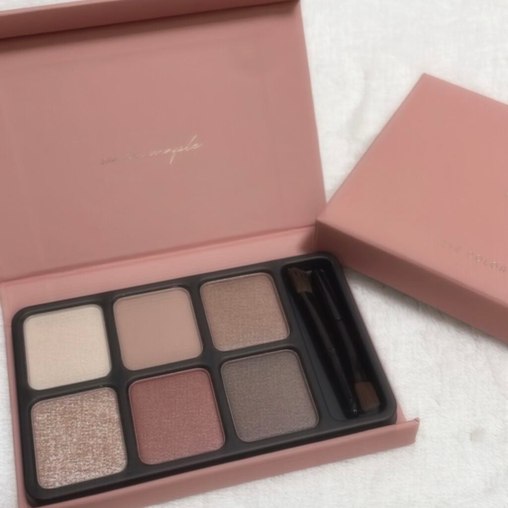 アイカラーパレット/heme/アイシャドウパレットを使ったクチコミ(1枚目)