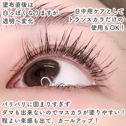 ラッシュアディクト ラッシュ トランスカラ/soaddicted/マスカラ下地を使ったクチコミ(5枚目)
