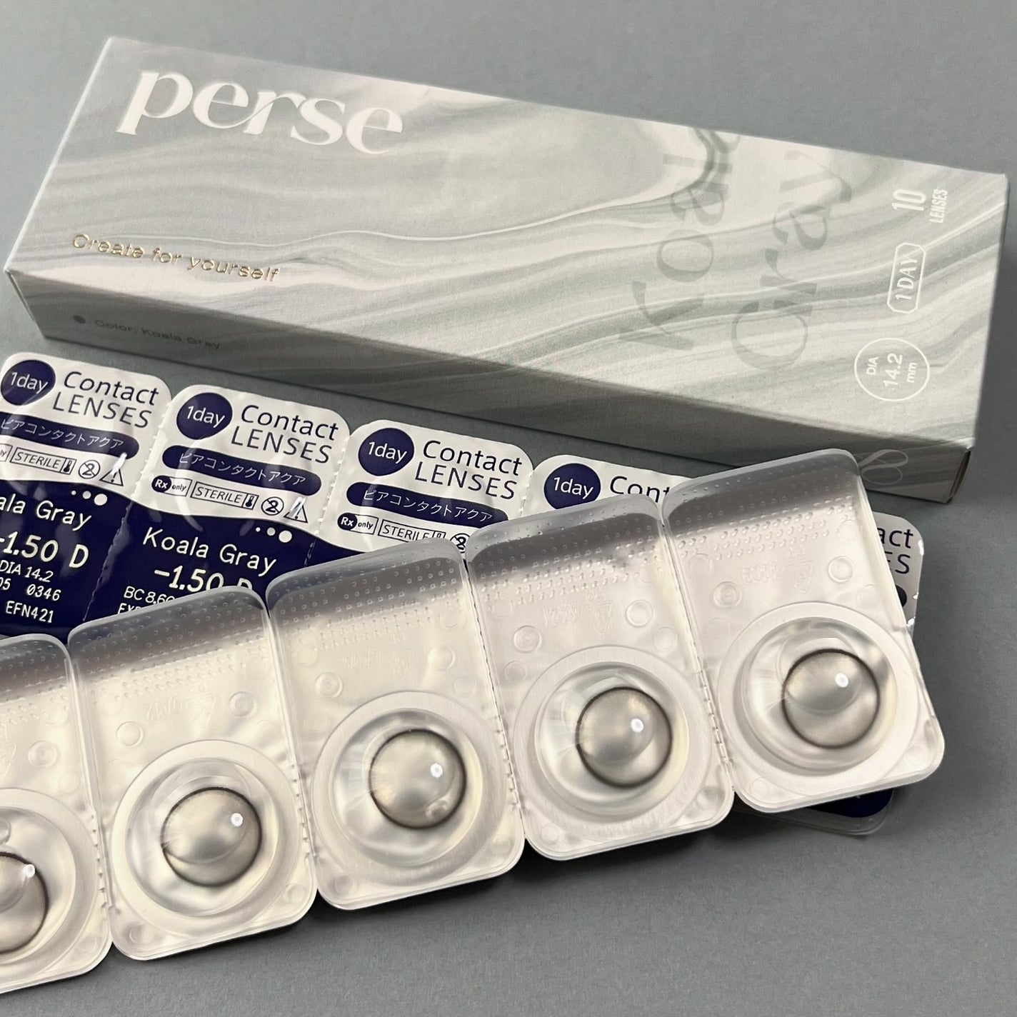perse 1day/perse/ワンデー(1DAY)カラコンを使ったクチコミ(2枚目)
