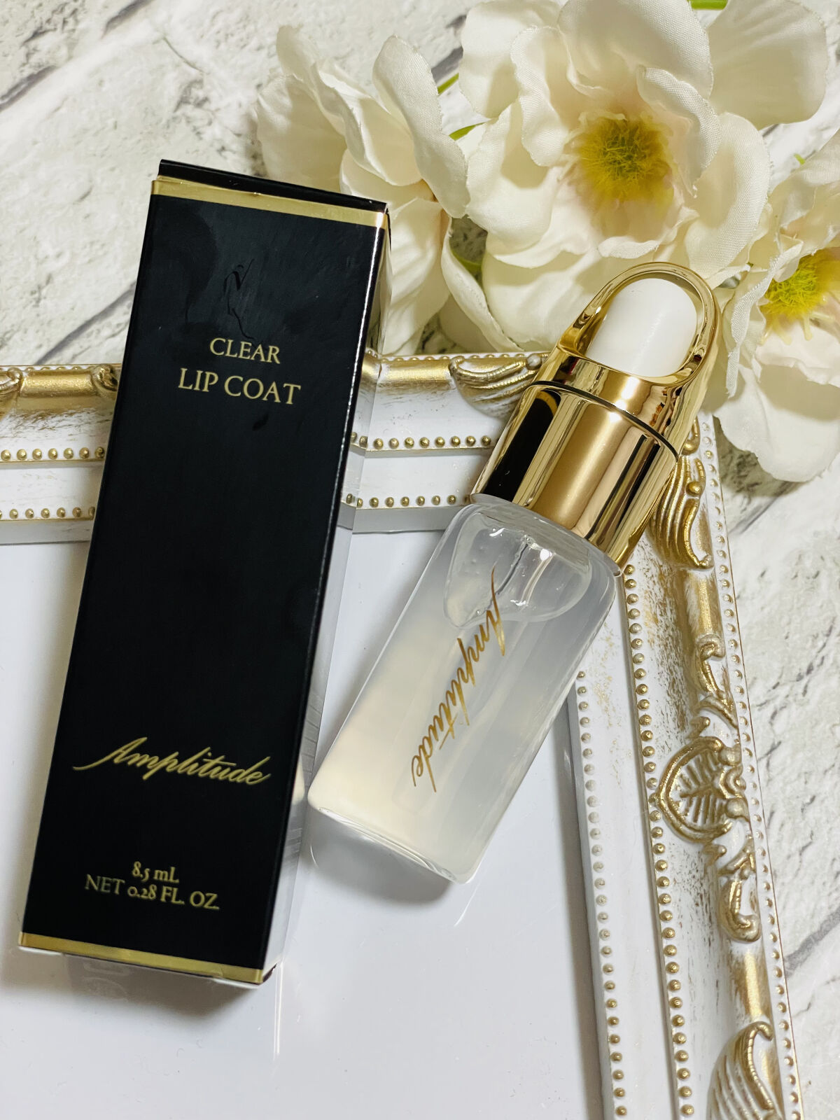 クリア リップコート/Amplitude/リップオイルを使ったクチコミ（1枚目）