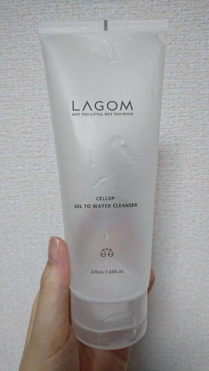 ラゴム ジェルトゥウォーター クレンザー(朝用洗顔)/LAGOM /その他洗顔料を使ったクチコミ(2枚目)
