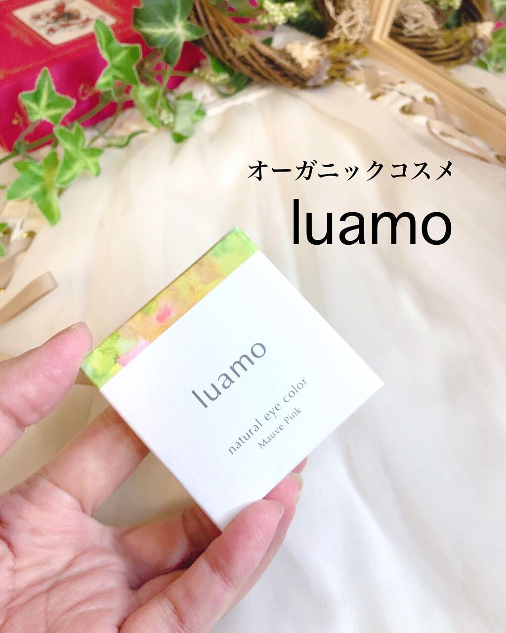 ナチュラルアイカラー/ルアモ/単色アイシャドウを使ったクチコミ（1枚目）
