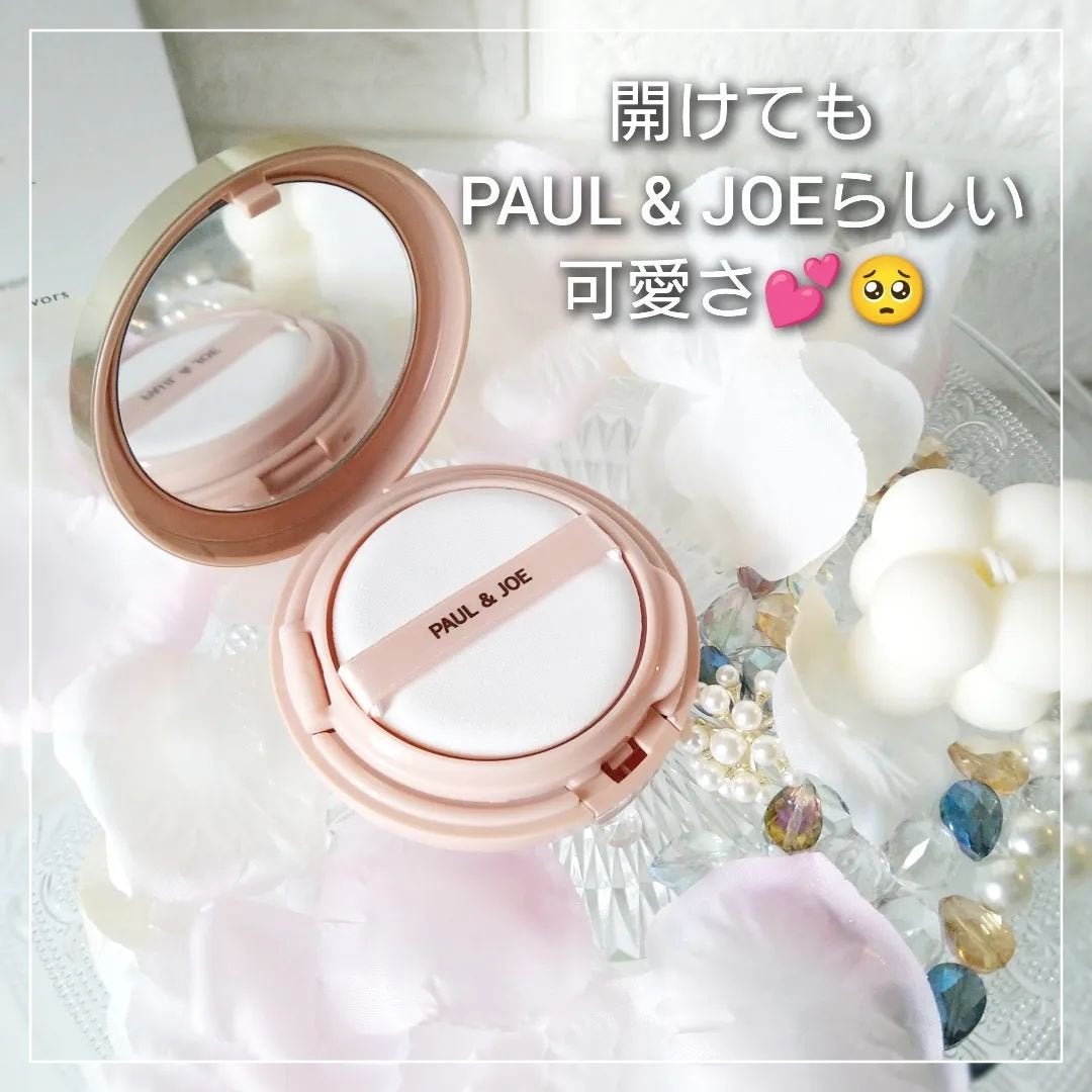 シースルー ヴェール コンパクト/PAUL & JOE BEAUTE/ファンデーションを使ったクチコミ(3枚目)