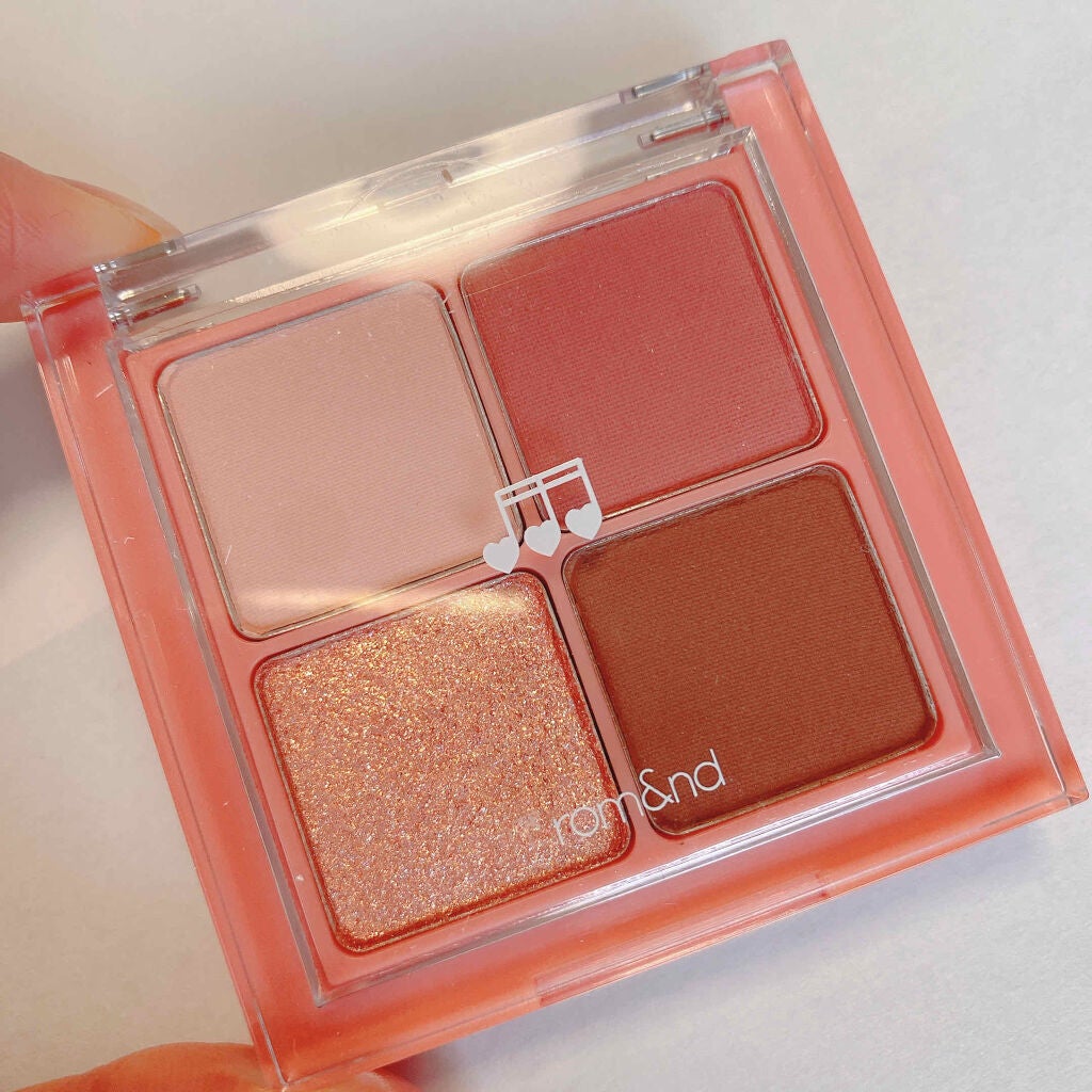 ベターザンアイズ ミュージックシリーズ/rom&nd/アイシャドウパレットを使ったクチコミ(1枚目)