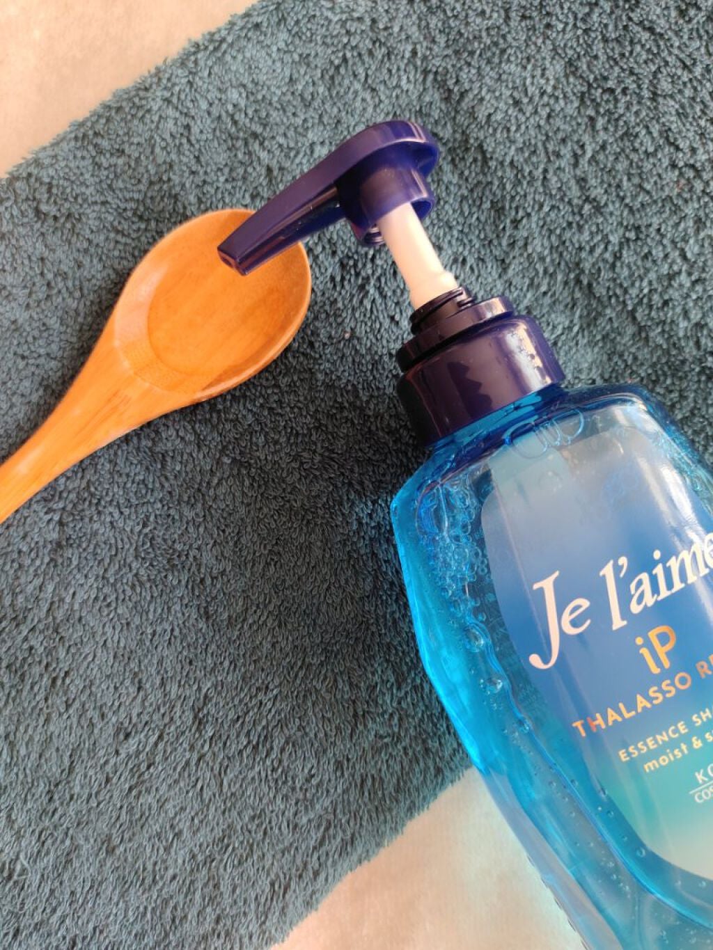 iP タラソリペア 補修美容液 シャンプー/トリートメント (モイスト&スムース)/Je l'aime/市販シャンプーを使ったクチコミ(2枚目)