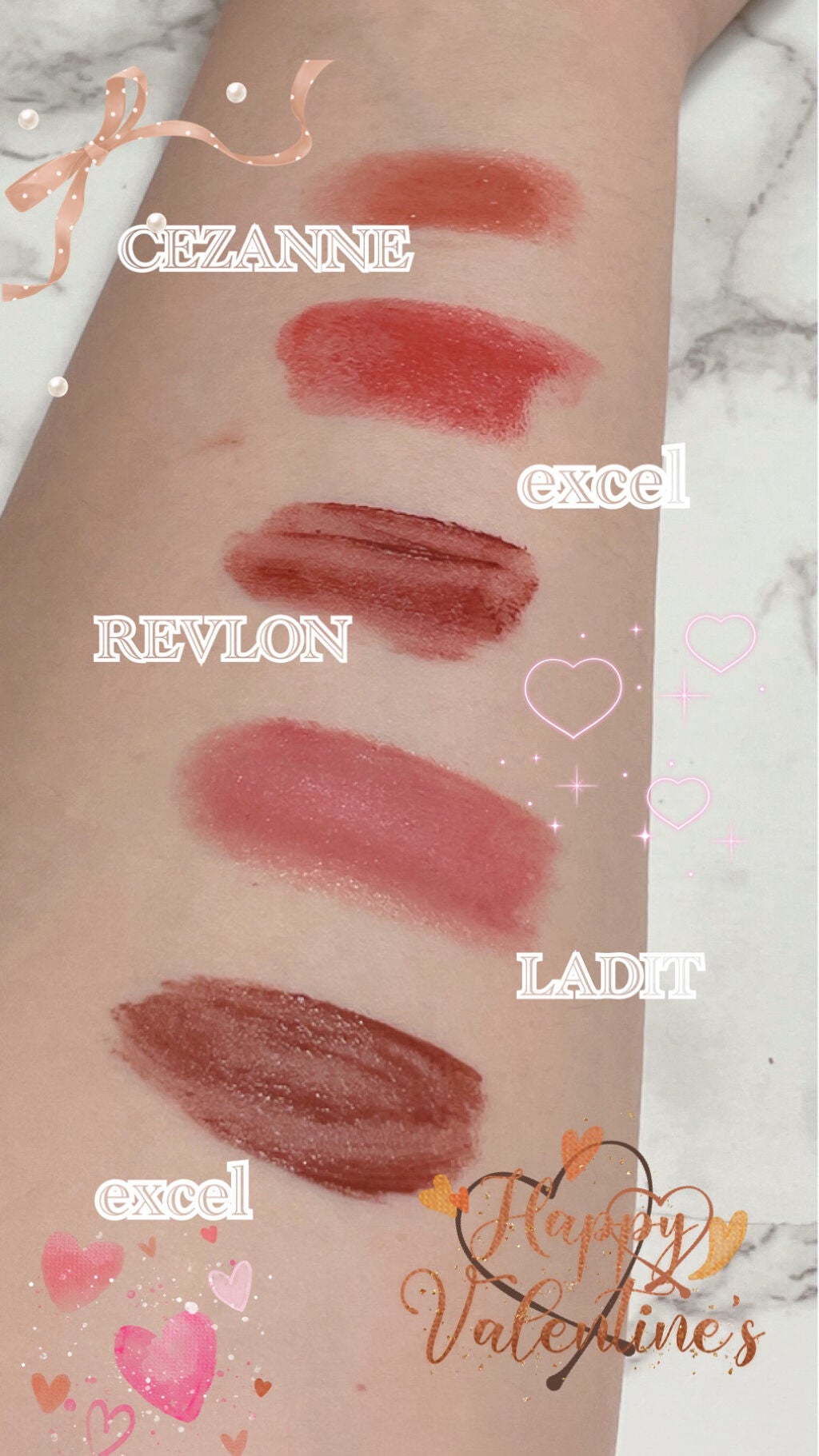 ラスティンググロスリップ/CEZANNE/口紅を使ったクチコミ(2枚目)