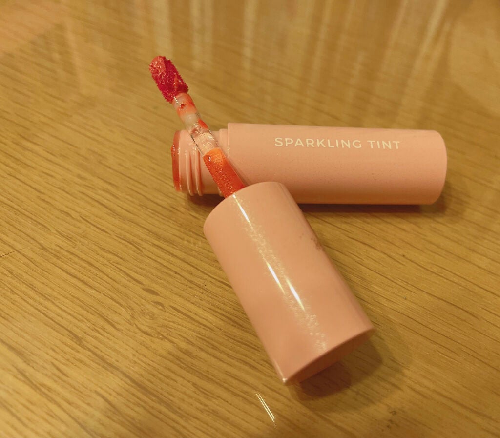 アピュー ジューシーパン スパークリングティント/A’pieu/口紅を使ったクチコミ(4枚目)