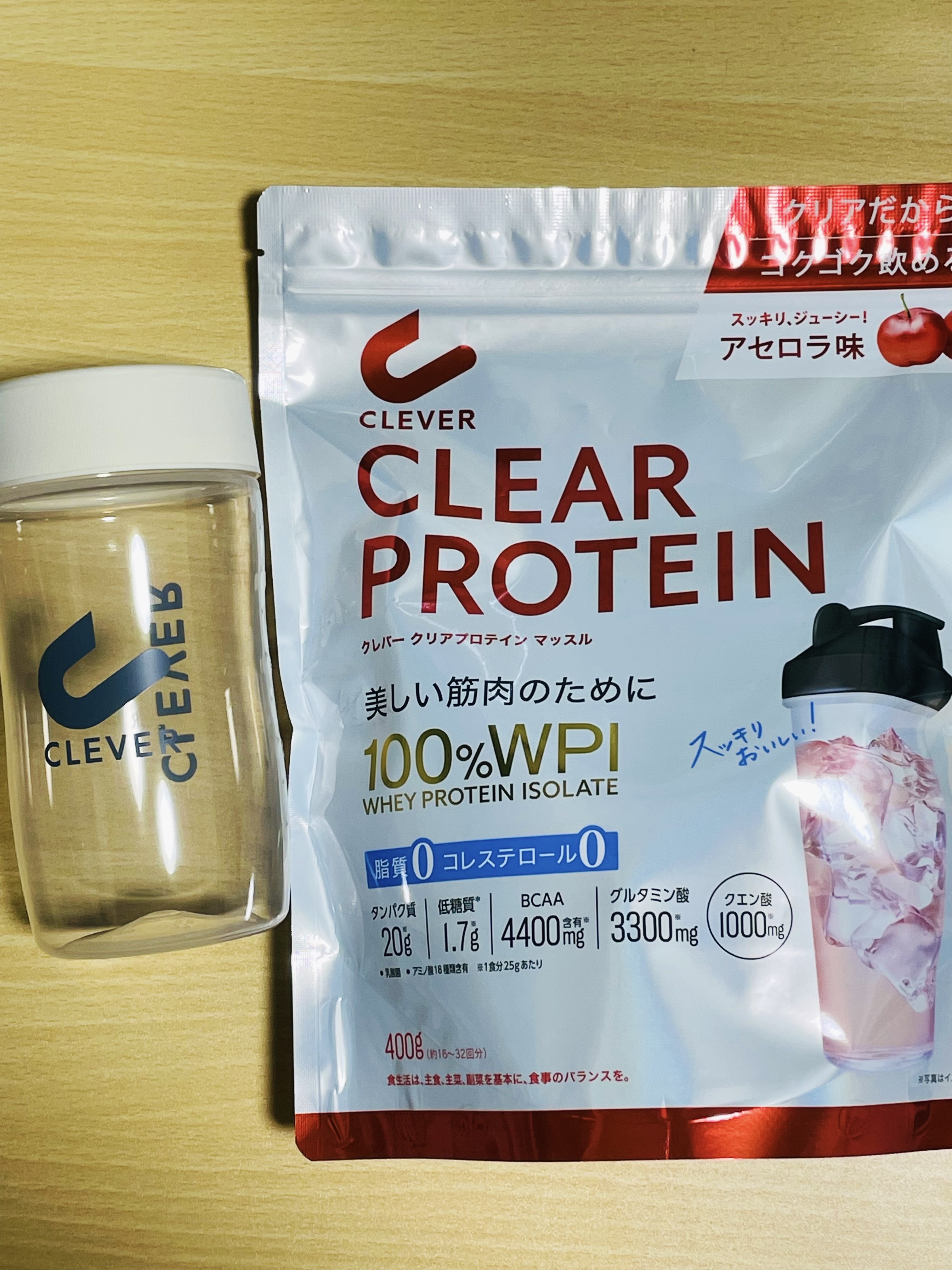 クリアプロテイン マッスル/クレバー/その他プロテインを使ったクチコミ（1枚目）