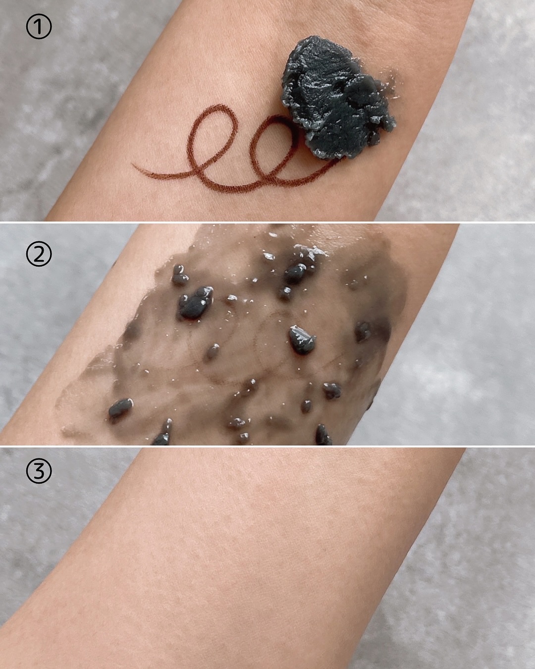 ルルルンクレンジング トーニングバーム CLEAR BLACK/ルルルン/クレンジングバームを使ったクチコミ（3枚目）