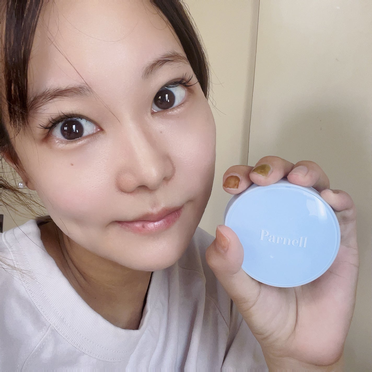 グラシアル バイオーム ウォーター ノーセバム クッション/parnell/クッションファンデーションを使ったクチコミ(2枚目)