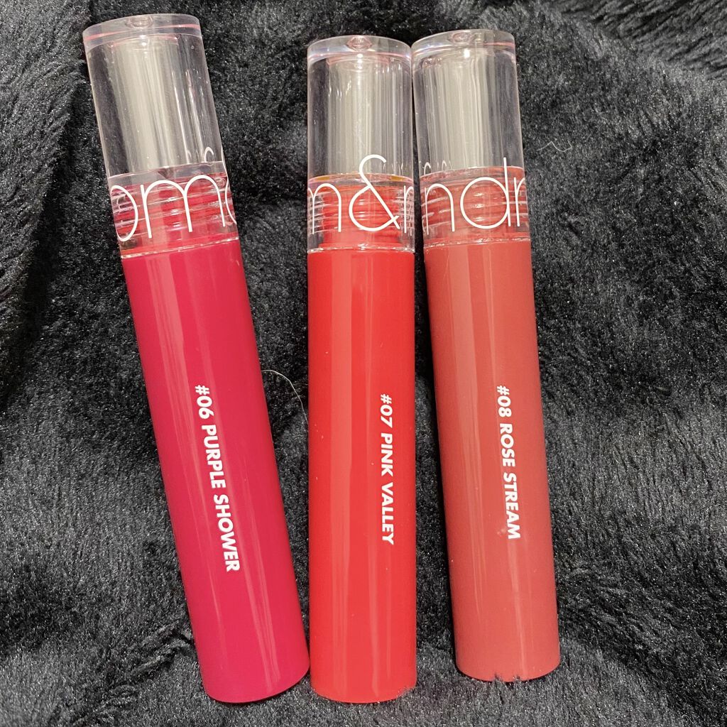 グラスティングウォーターティント/rom&nd/リップティントを使ったクチコミ（2枚目）