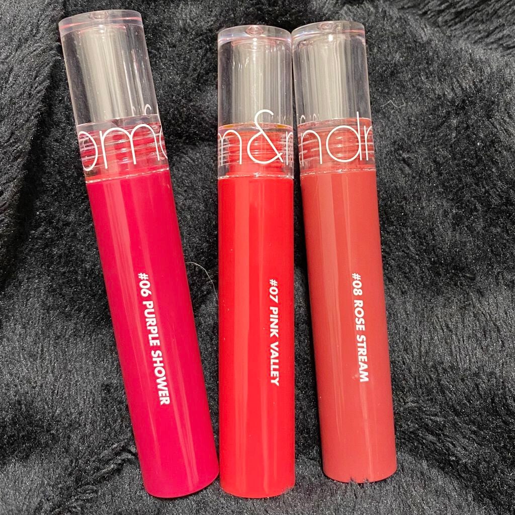 グラスティングウォーターティント/rom&nd/リップティントを使ったクチコミ(2枚目)