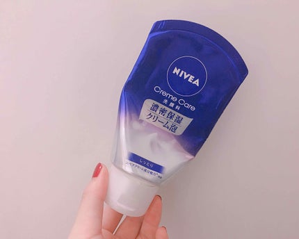 ニベア クリームケア洗顔料 しっとり/ニベア/洗顔フォームを使ったクチコミ(1枚目)