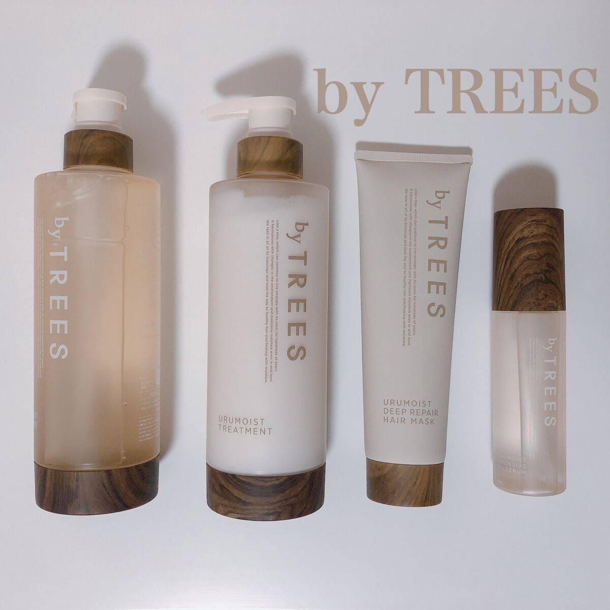 うるモイストシャンプー/トリートメント/byTREES/市販シャンプーを使ったクチコミ(1枚目)