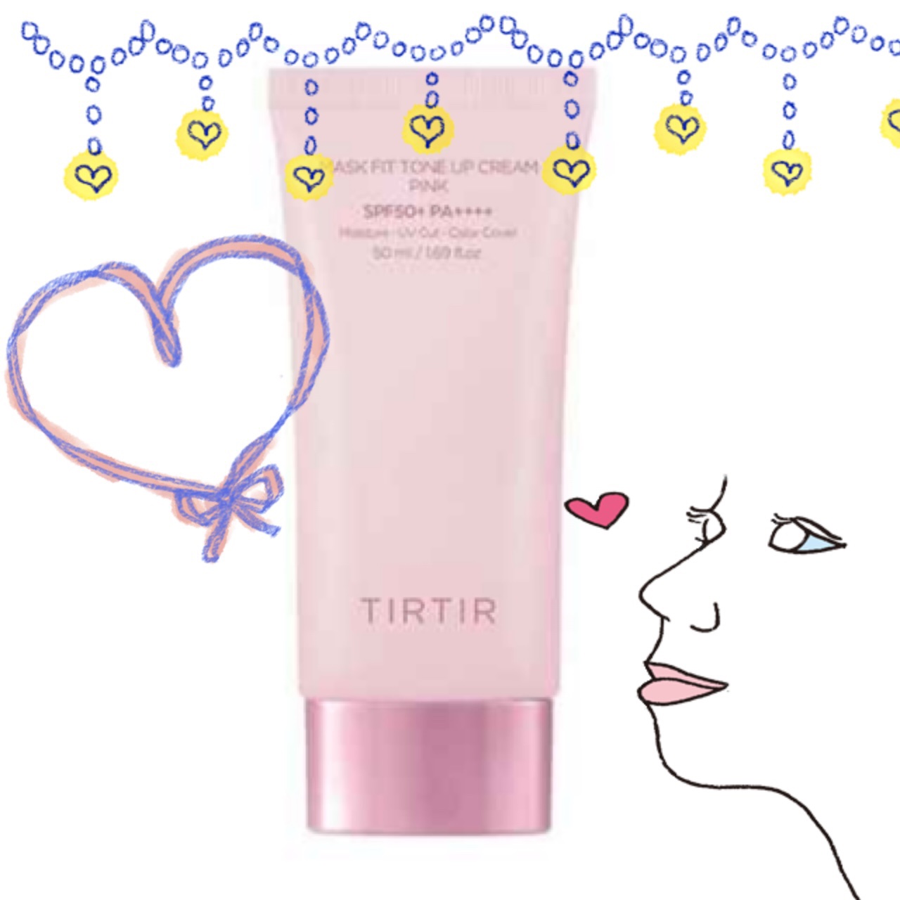 マスクフィットトーンアップクリーム/TIRTIR(ティルティル)/化粧下地を使ったクチコミ（1枚目）