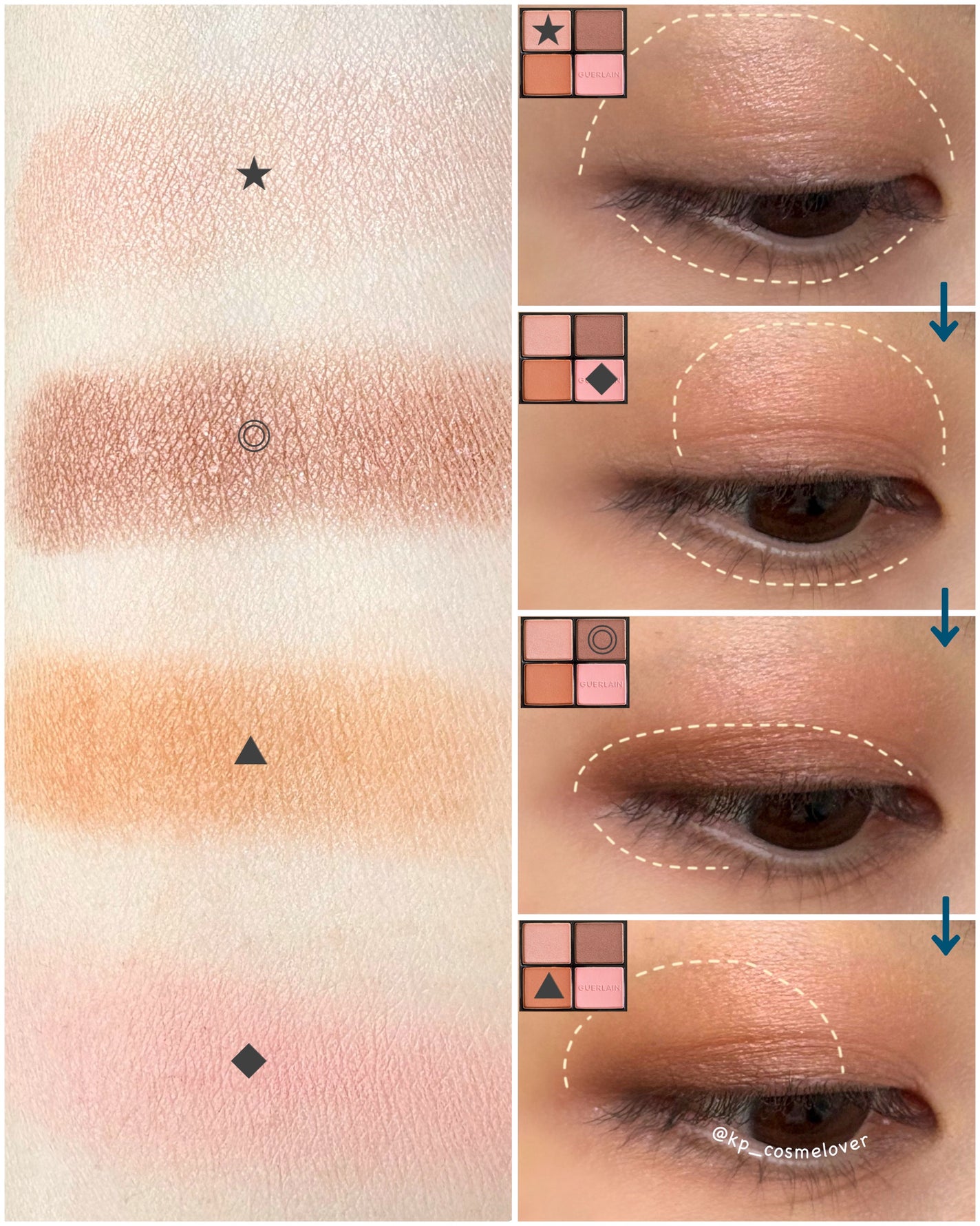 ãªã³ãã« ãžã§/GUERLAIN/ã¢ã€ã·ã£ããŠãã¬ããã䜿ã£ãã¯ãã³ãïŒ4æç®ïŒ