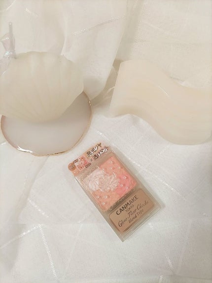 グロウフルールチークス(ブレンドタイプ)/キャンメイク/パウダーチークを使ったクチコミ(5枚目)