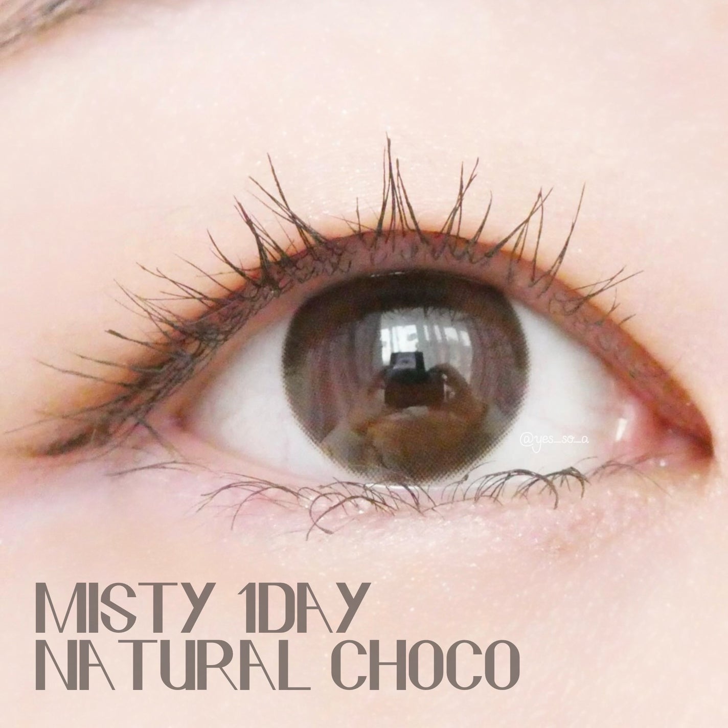 ミスティワンデー/OLENS/カラーコンタクトレンズを使ったクチコミ(1枚目)